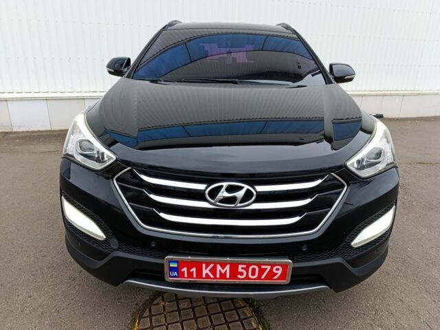 Черный Хендай Санта Фе, объемом двигателя 2 л и пробегом 211 тыс. км за 17200 $, фото 5 на Automoto.ua