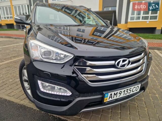 Черный Хендай Санта Фе, объемом двигателя 2.2 л и пробегом 94 тыс. км за 20300 $, фото 12 на Automoto.ua