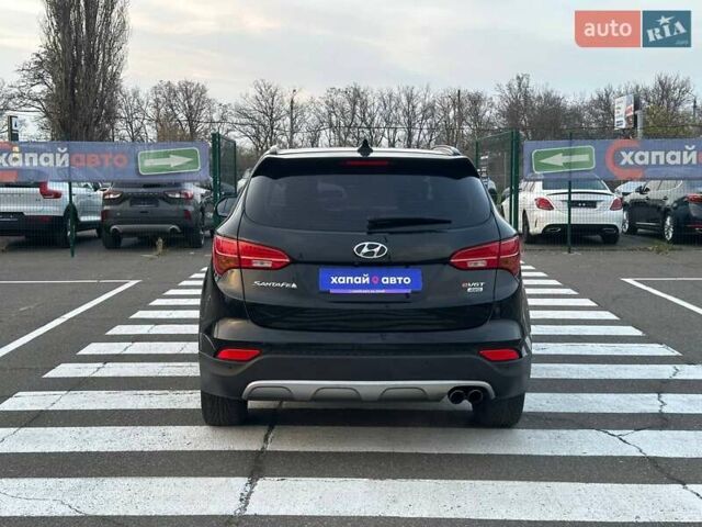 Черный Хендай Санта Фе, объемом двигателя 2 л и пробегом 131 тыс. км за 21000 $, фото 5 на Automoto.ua