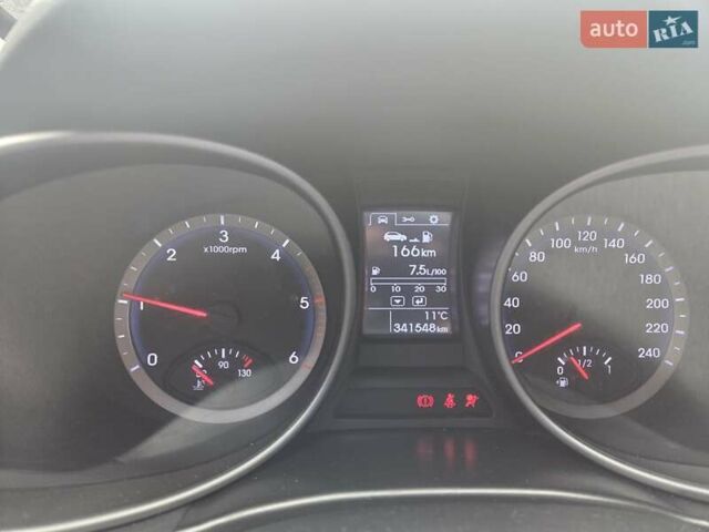 Черный Хендай Санта Фе, объемом двигателя 2.19 л и пробегом 341 тыс. км за 12500 $, фото 17 на Automoto.ua