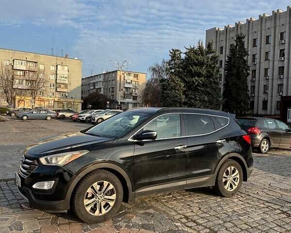 Черный Хендай Санта Фе, объемом двигателя 2.36 л и пробегом 162 тыс. км за 13900 $, фото 1 на Automoto.ua