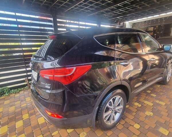 Черный Хендай Санта Фе, объемом двигателя 2 л и пробегом 141 тыс. км за 12800 $, фото 6 на Automoto.ua