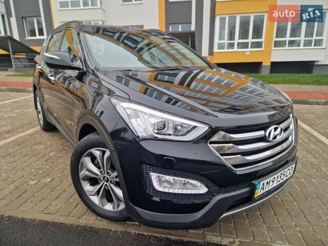 Черный Хендай Санта Фе, объемом двигателя 2.2 л и пробегом 94 тыс. км за 20300 $, фото 9 на Automoto.ua