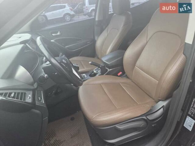 Черный Хендай Санта Фе, объемом двигателя 2.19 л и пробегом 341 тыс. км за 12500 $, фото 3 на Automoto.ua