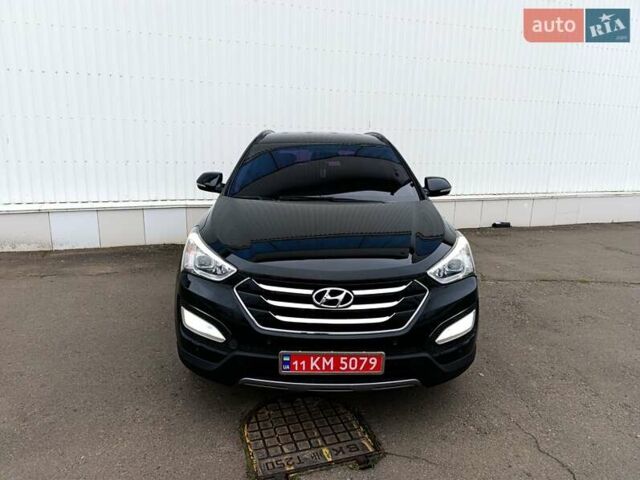 Черный Хендай Санта Фе, объемом двигателя 2 л и пробегом 211 тыс. км за 17200 $, фото 16 на Automoto.ua