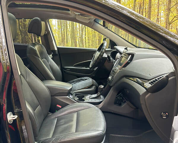 Хендай Санта Фе 2014 в Житомире на Automoto.ua Черный Хендай Санта Фе, объемом двигателя 2.2 л и пробегом 94 тыс. км за 19000 $, фото 12 на Automoto.ua