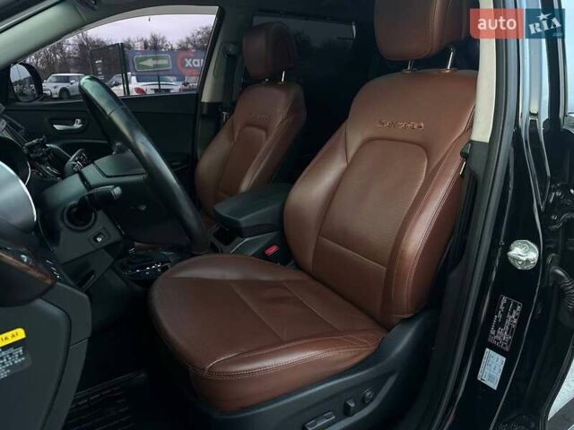 Черный Хендай Санта Фе, объемом двигателя 2 л и пробегом 131 тыс. км за 21000 $, фото 17 на Automoto.ua