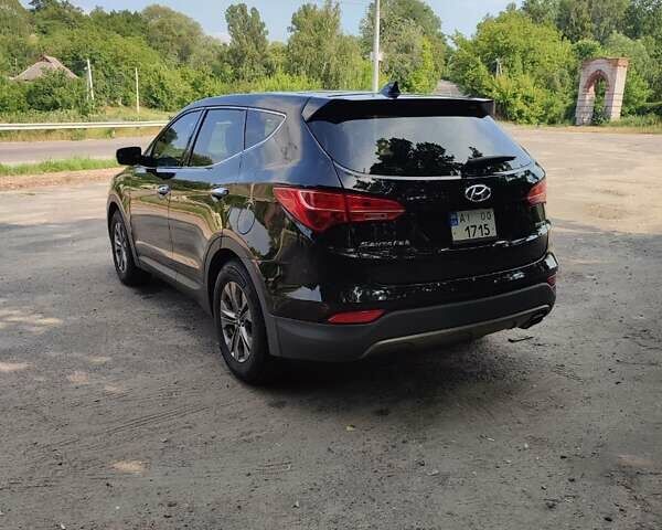 Черный Хендай Санта Фе, объемом двигателя 2.36 л и пробегом 168 тыс. км за 13000 $, фото 11 на Automoto.ua