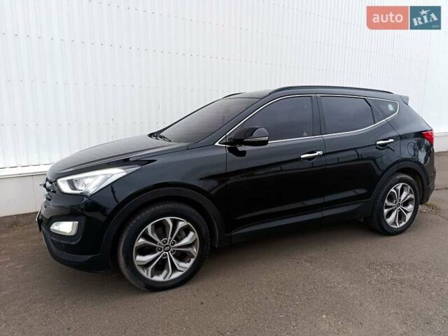 Черный Хендай Санта Фе, объемом двигателя 2 л и пробегом 211 тыс. км за 17200 $, фото 3 на Automoto.ua