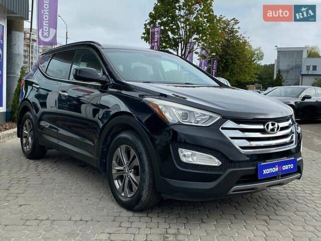 Черный Хендай Санта Фе, объемом двигателя 2.36 л и пробегом 150 тыс. км за 12700 $, фото 3 на Automoto.ua
