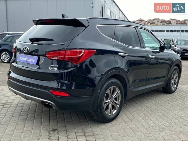 Черный Хендай Санта Фе, объемом двигателя 2.36 л и пробегом 150 тыс. км за 12700 $, фото 7 на Automoto.ua