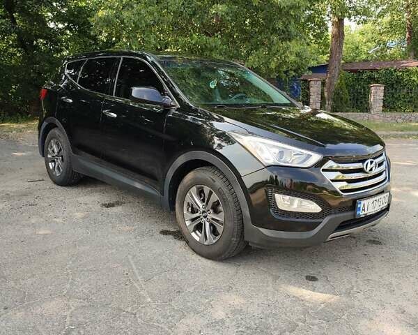 Черный Хендай Санта Фе, объемом двигателя 2.36 л и пробегом 168 тыс. км за 13000 $, фото 6 на Automoto.ua