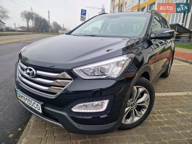 Черный Хендай Санта Фе, объемом двигателя 2.2 л и пробегом 94 тыс. км за 20300 $, фото 6 на Automoto.ua
