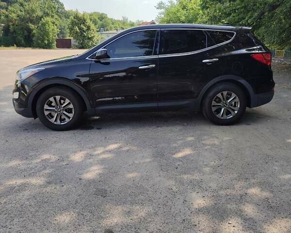 Черный Хендай Санта Фе, объемом двигателя 2.36 л и пробегом 168 тыс. км за 13000 $, фото 3 на Automoto.ua