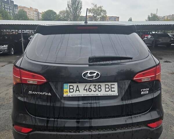 Черный Хендай Санта Фе, объемом двигателя 2.19 л и пробегом 341 тыс. км за 12500 $, фото 11 на Automoto.ua