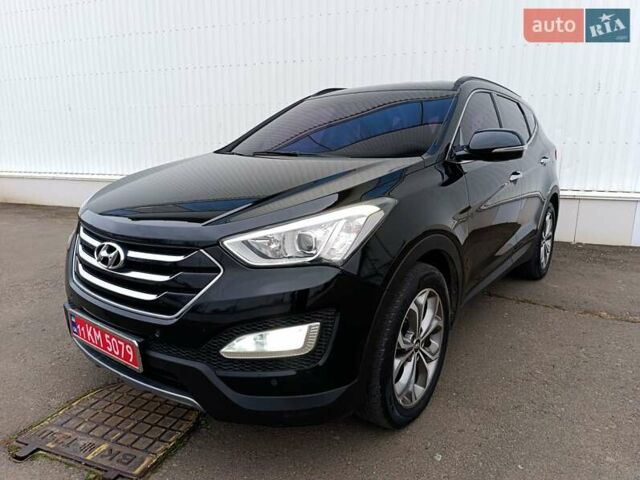 Черный Хендай Санта Фе, объемом двигателя 2 л и пробегом 211 тыс. км за 17200 $, фото 14 на Automoto.ua