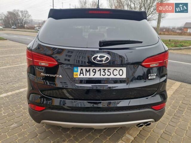 Черный Хендай Санта Фе, объемом двигателя 2.2 л и пробегом 94 тыс. км за 20300 $, фото 29 на Automoto.ua