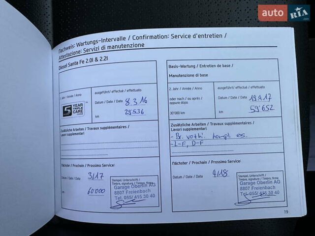 Черный Хендай Санта Фе, объемом двигателя 2.2 л и пробегом 204 тыс. км за 20700 $, фото 41 на Automoto.ua