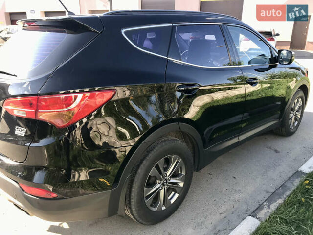 Черный Хендай Санта Фе, объемом двигателя 2.2 л и пробегом 225 тыс. км за 17000 $, фото 2 на Automoto.ua