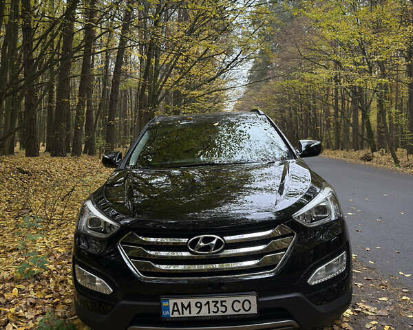 Хендай Санта Фе 2014 в Житомире на Automoto.ua Черный Хендай Санта Фе, объемом двигателя 2.2 л и пробегом 94 тыс. км за 19000 $, фото 2 на Automoto.ua