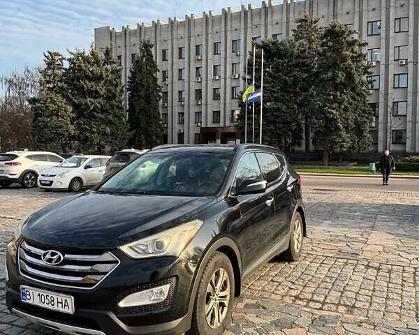 Черный Хендай Санта Фе, объемом двигателя 2.36 л и пробегом 162 тыс. км за 13900 $, фото 2 на Automoto.ua