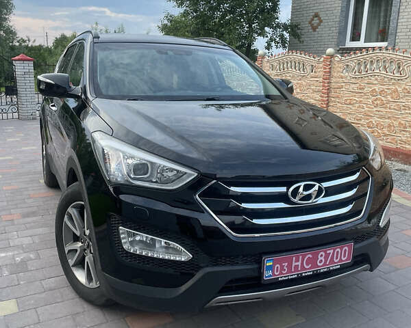 Черный Хендай Санта Фе, объемом двигателя 2.2 л и пробегом 255 тыс. км за 17500 $, фото 3 на Automoto.ua