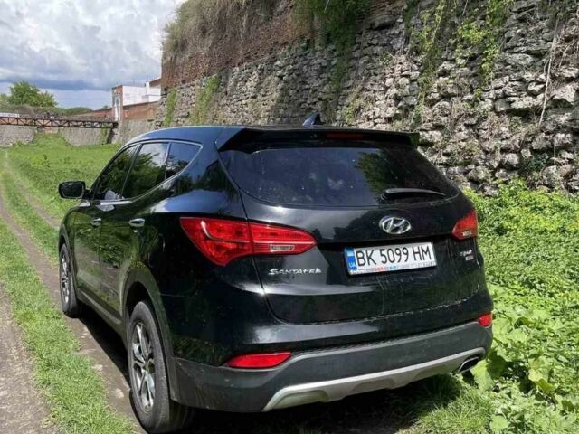 Черный Хендай Санта Фе, объемом двигателя 2.4 л и пробегом 164 тыс. км за 13500 $, фото 3 на Automoto.ua