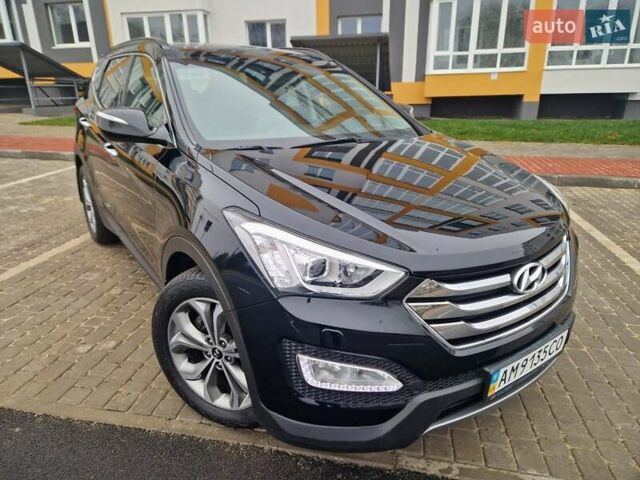 Черный Хендай Санта Фе, объемом двигателя 2.2 л и пробегом 94 тыс. км за 20300 $, фото 10 на Automoto.ua