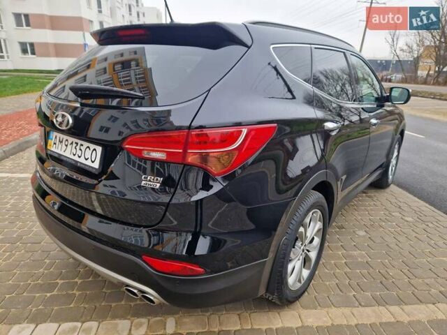 Черный Хендай Санта Фе, объемом двигателя 2.2 л и пробегом 94 тыс. км за 20300 $, фото 32 на Automoto.ua