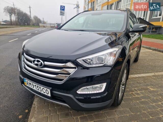 Черный Хендай Санта Фе, объемом двигателя 2.2 л и пробегом 94 тыс. км за 20300 $, фото 21 на Automoto.ua