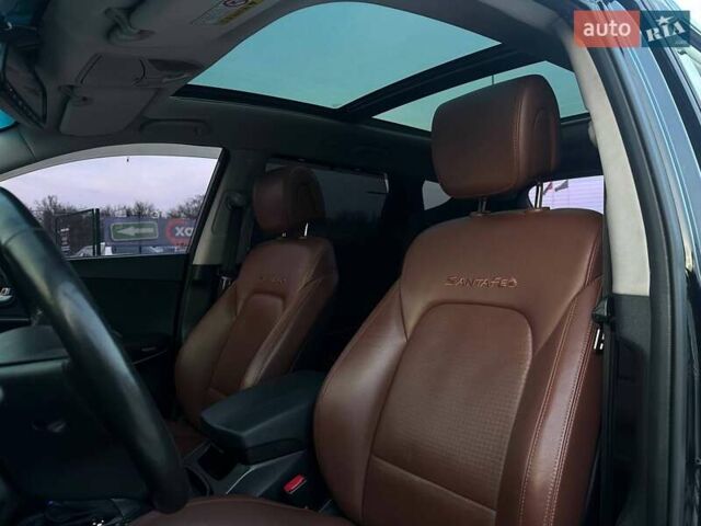 Черный Хендай Санта Фе, объемом двигателя 2 л и пробегом 131 тыс. км за 21000 $, фото 16 на Automoto.ua