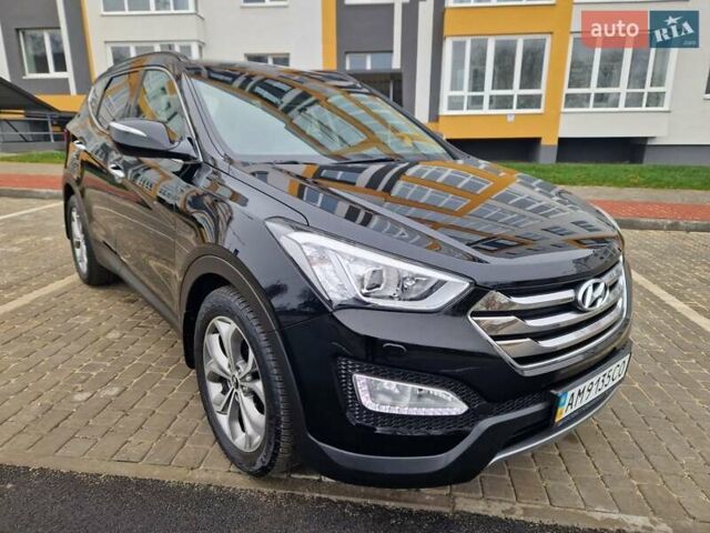 Черный Хендай Санта Фе, объемом двигателя 2.2 л и пробегом 94 тыс. км за 20300 $, фото 35 на Automoto.ua