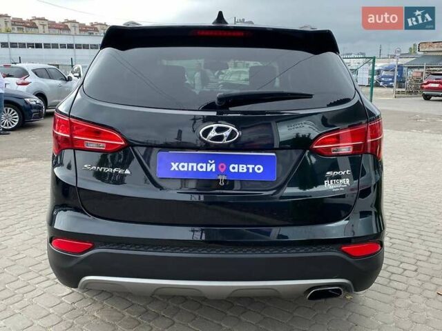 Черный Хендай Санта Фе, объемом двигателя 2.36 л и пробегом 150 тыс. км за 12700 $, фото 6 на Automoto.ua