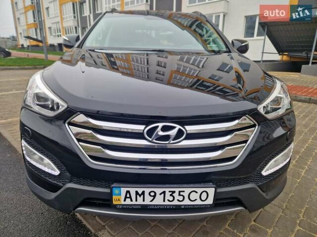 Черный Хендай Санта Фе, объемом двигателя 2.2 л и пробегом 94 тыс. км за 20300 $, фото 13 на Automoto.ua