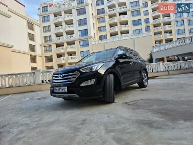Черный Хендай Санта Фе, объемом двигателя 2.2 л и пробегом 153 тыс. км за 18000 $, фото 10 на Automoto.ua