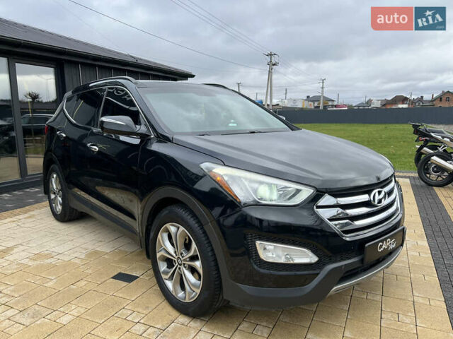 Черный Хендай Санта Фе, объемом двигателя 2 л и пробегом 176 тыс. км за 13600 $, фото 2 на Automoto.ua