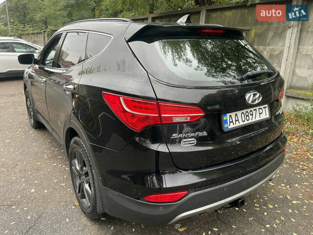 Чорний Хендай Санта Фе, об'ємом двигуна 2.2 л та пробігом 202 тис. км за 16600 $, фото 1 на Automoto.ua