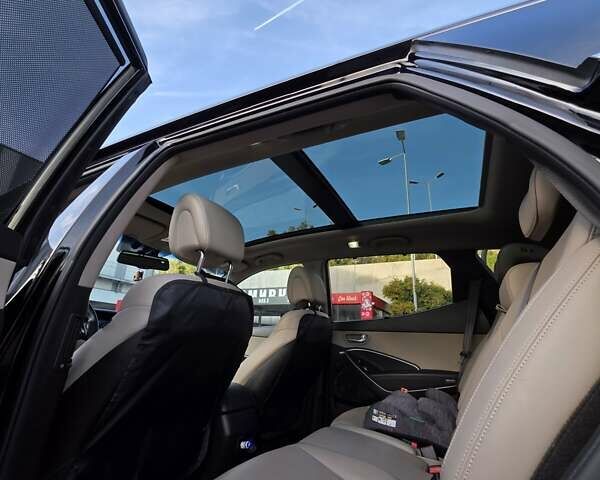 Черный Хендай Санта Фе, объемом двигателя 2.2 л и пробегом 153 тыс. км за 18000 $, фото 16 на Automoto.ua