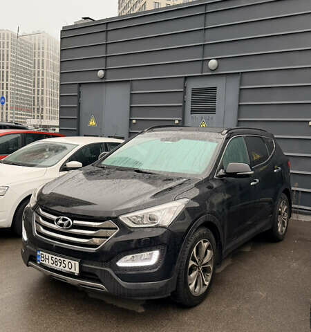 Черный Хендай Санта Фе, объемом двигателя 2.2 л и пробегом 155 тыс. км за 18499 $, фото 1 на Automoto.ua