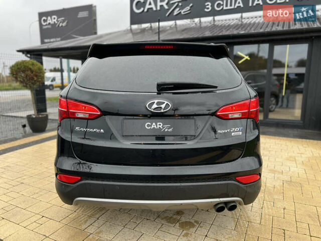 Черный Хендай Санта Фе, объемом двигателя 2 л и пробегом 176 тыс. км за 13600 $, фото 6 на Automoto.ua