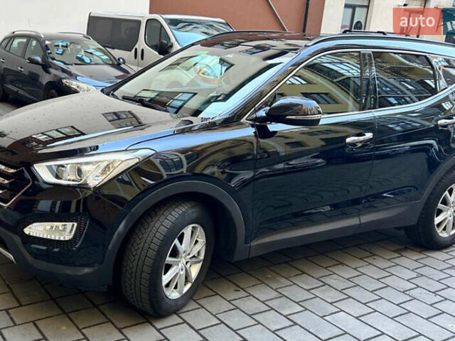 Чорний Хендай Санта Фе, об'ємом двигуна 2 л та пробігом 126 тис. км за 17500 $, фото 3 на Automoto.ua
