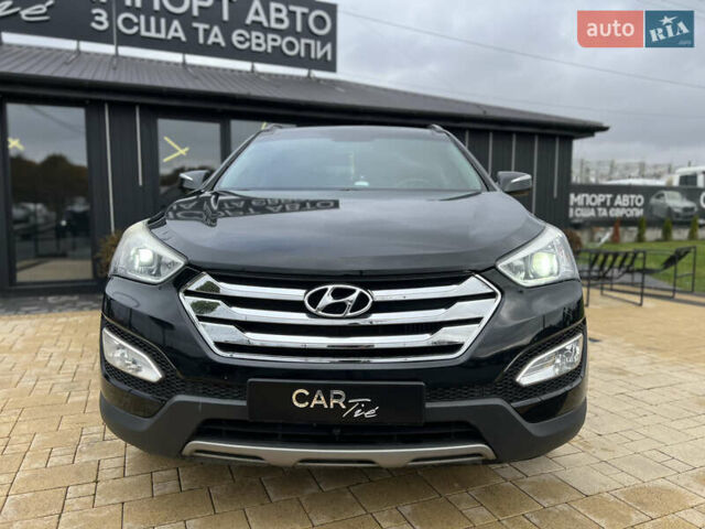 Черный Хендай Санта Фе, объемом двигателя 2 л и пробегом 176 тыс. км за 13600 $, фото 1 на Automoto.ua