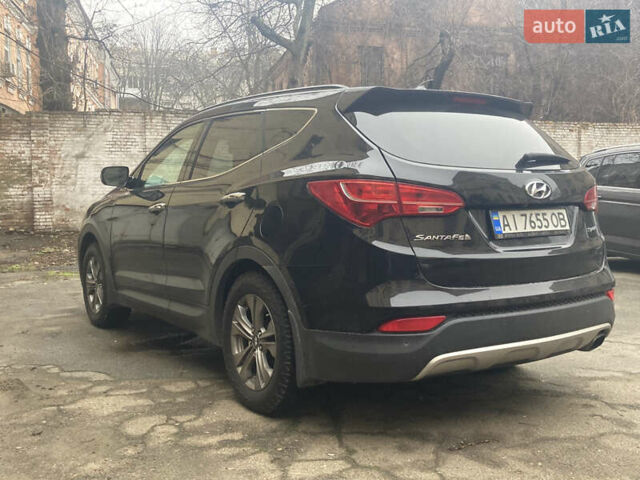 Черный Хендай Санта Фе, объемом двигателя 2.36 л и пробегом 178 тыс. км за 14200 $, фото 3 на Automoto.ua
