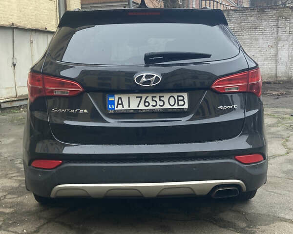 Черный Хендай Санта Фе, объемом двигателя 2.36 л и пробегом 178 тыс. км за 14200 $, фото 5 на Automoto.ua