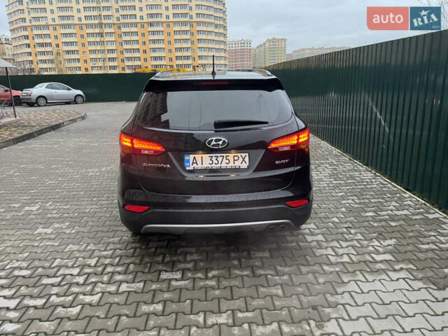 Черный Хендай Санта Фе, объемом двигателя 2 л и пробегом 180 тыс. км за 18200 $, фото 4 на Automoto.ua