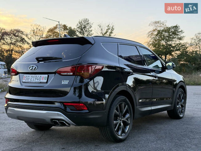 Черный Хендай Санта Фе, объемом двигателя 2.2 л и пробегом 179 тыс. км за 23300 $, фото 15 на Automoto.ua