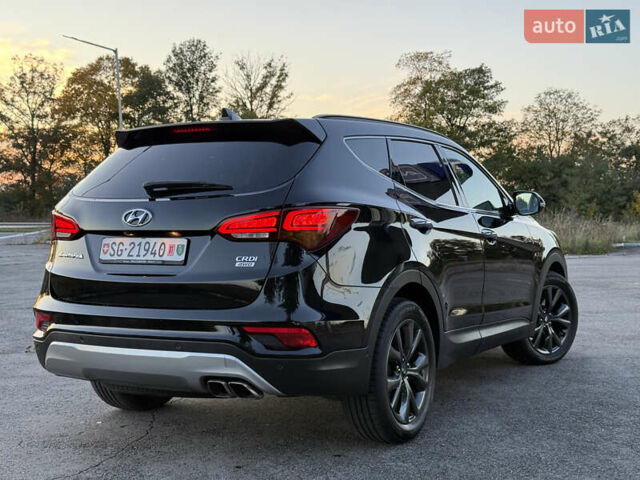 Черный Хендай Санта Фе, объемом двигателя 2.2 л и пробегом 179 тыс. км за 23300 $, фото 7 на Automoto.ua