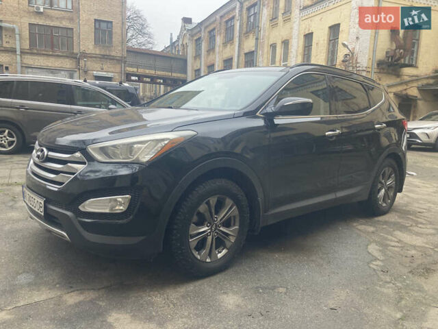 Черный Хендай Санта Фе, объемом двигателя 2.36 л и пробегом 178 тыс. км за 14200 $, фото 2 на Automoto.ua
