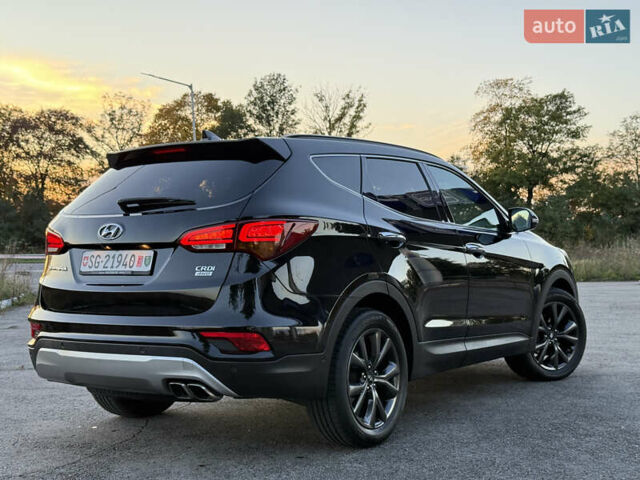 Черный Хендай Санта Фе, объемом двигателя 2.2 л и пробегом 179 тыс. км за 23300 $, фото 8 на Automoto.ua