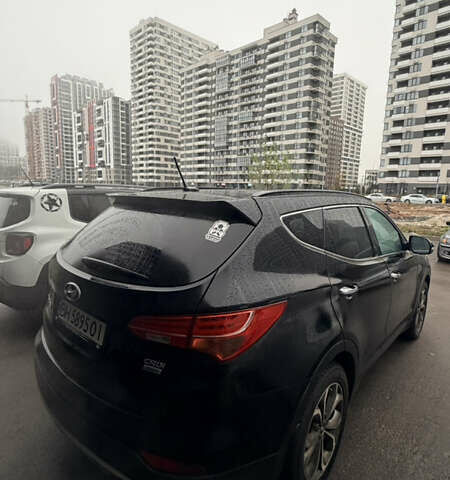 Черный Хендай Санта Фе, объемом двигателя 2.2 л и пробегом 155 тыс. км за 18499 $, фото 4 на Automoto.ua